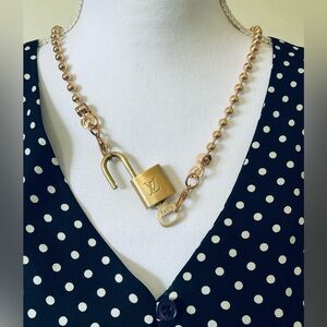 Louis Vuitton✅AUTHENTIC Gold Padlock